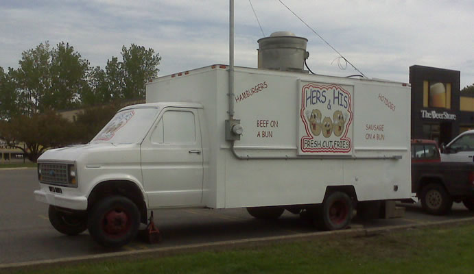 Fry Truck at Beer Store